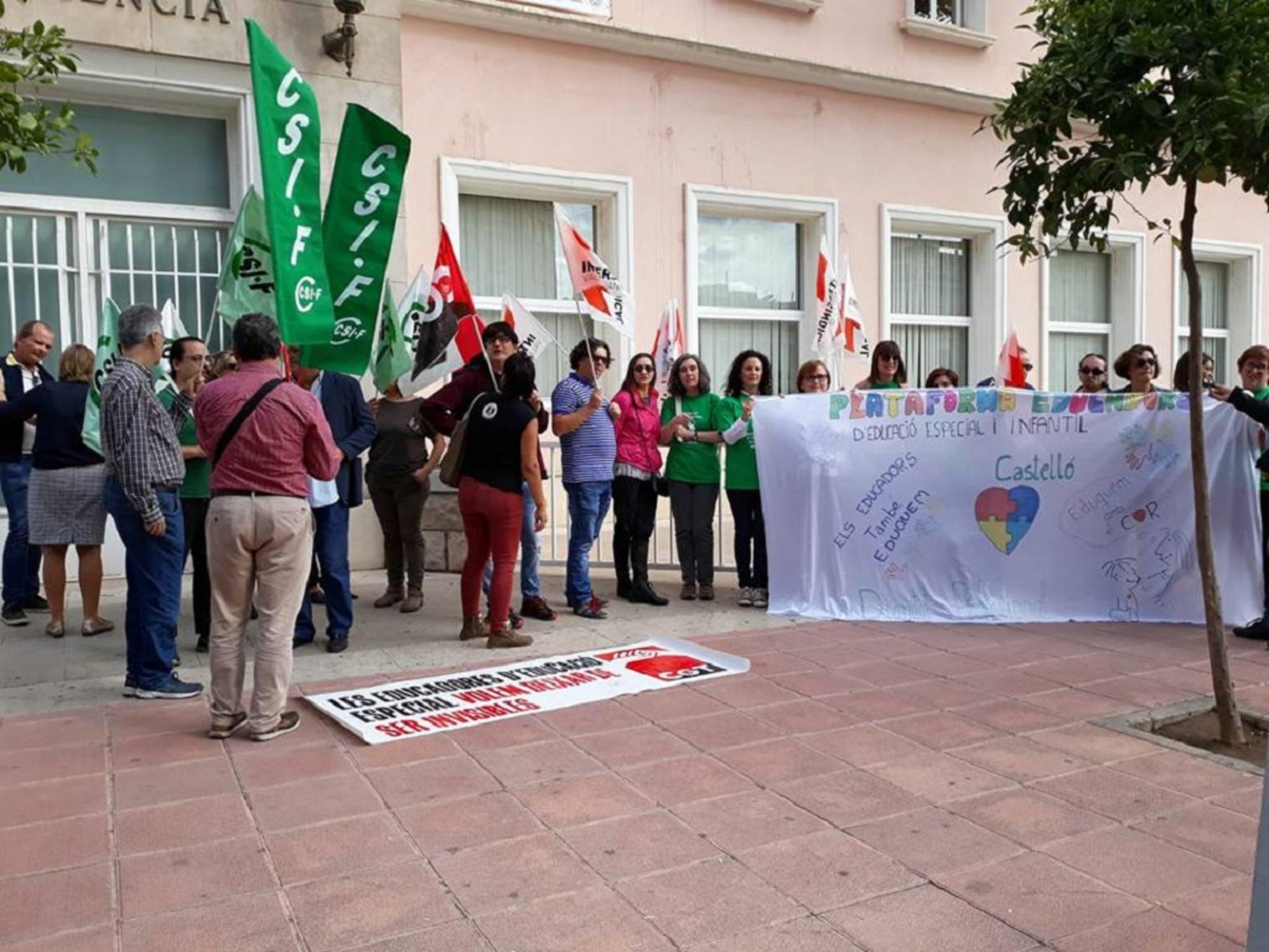 Huelga Educadores Especial